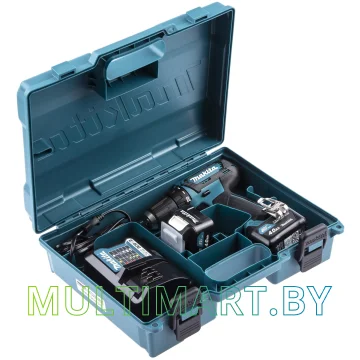 Дрель-шуруповерт Makita DF333DWME (с 2-мя АКБ, кейс) картинка 10